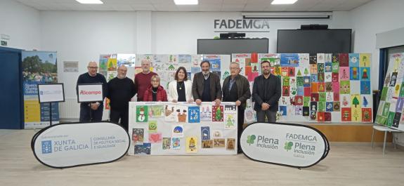 Imagen de la noticia:La Xunta participa en la 30 edición del certamen autonómico de Tarjetas de Navidad de Special Olympics Galicia
