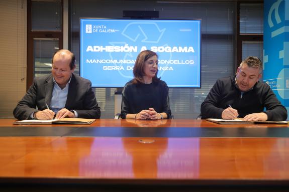 Imaxe da nova:A Xunta salienta a incorporación ao modelo Sogama da mancomunidade serra do Barbanza
