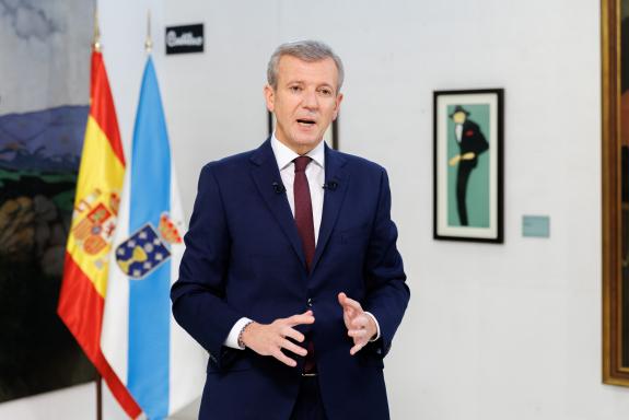 Imaxe da nova:Mensaxe de fin de ano do presidente da Xunta de Galicia, Alfonso Rueda Valenzuela