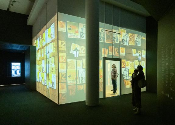 Imaxe da nova:A Xunta despide a exposición de arte dixital ‘Castelao. Mirar por Galicia’ que chega á súa derradeira semana na Cidade da Cultura s...