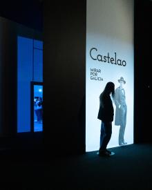 A Xunta despide a exposición de arte dixital ‘Castelao. Mirar por Galicia’ que chega á súa derradeira semana na Cidade da Cultura superando as 34.000 visitas