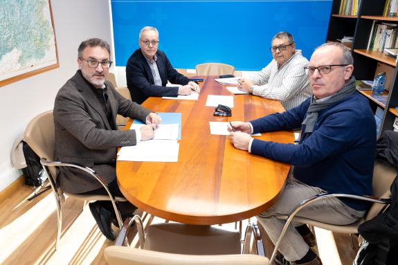 Imaxe da nova:Medio Rural intensifica a coordinación con Xenética Fontao a prol da mellora do gando galego