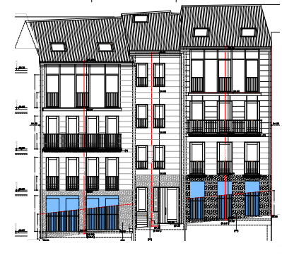 Imagen de la noticia:El Consorcio Casco Vello pone en marcha la recuperación de cuatro parcelas en la calle Alta para crear un único edifico con ...