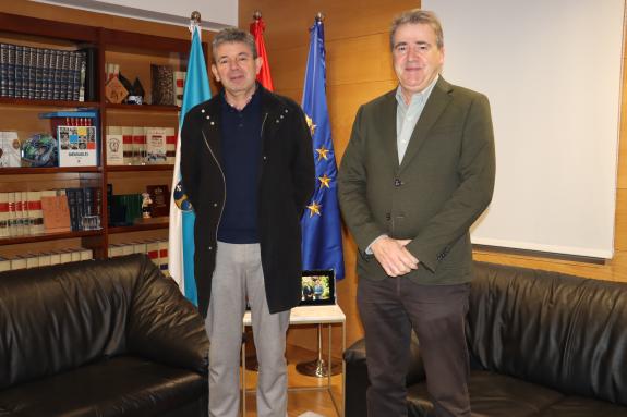 Imaxe da nova:O  delegado territorial da Xunta en Ourense reúnese co alcalde de Taboadela para abordar vías de colaboración en proxectos de inter...