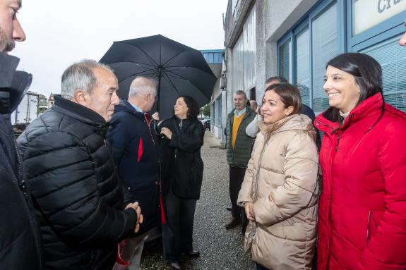 Imaxe da nova:A Consellería do Mar outorga a concesión para nave de redes e aula de formación na lonxa vella de Ribeira