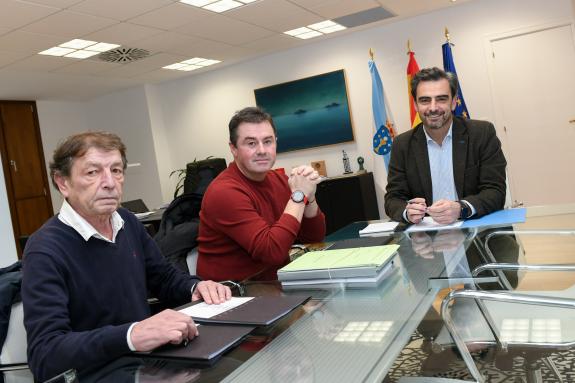Imaxe da nova: O conselleiro de Presidencia, Xustiza e Deportes reúnese co alcalde de Ponteceso