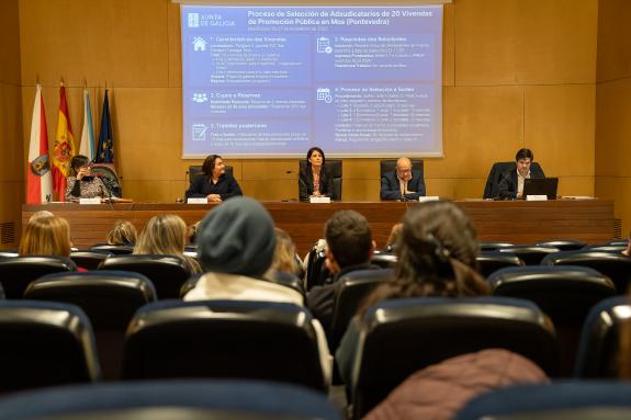 Imaxe da nova:A Xunta adxudica provisionalmente as 20 vivendas de promoción pública que construé en San Eleuterio, en Mos