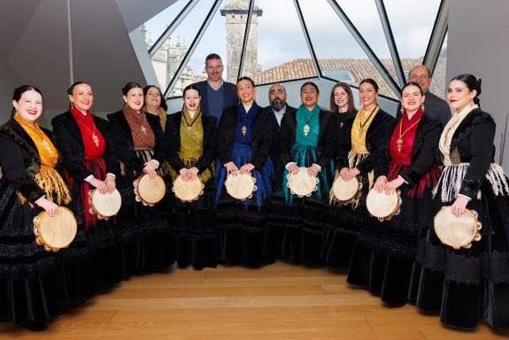 Imaxe da nova:López Campos salienta que a declaración BIC da música e o baile tradicionais “recoñece o sentir de Galicia cara a unha das cernas d...