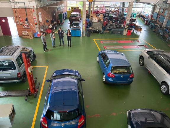 Imaxe da nova:O Centro de formación ocupacional da Xunta en Lugo favorece a inserción laboral coa oferta de cursos de 10 familias profesionais