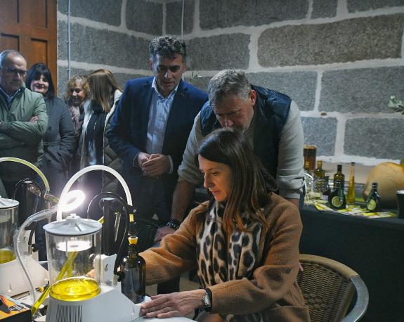 Imaxe da nova:María José Gómez destaca as oportunidades de desenvolvemento do sector olivícola galego