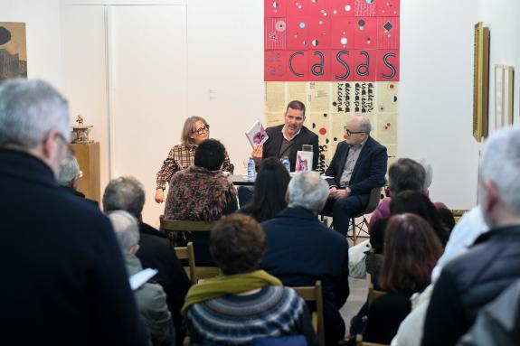 Imaxe da nova:López Campos enxalza a Galeria Trinta como “referente imprescindible para impulsar a creación contemporánea galega”