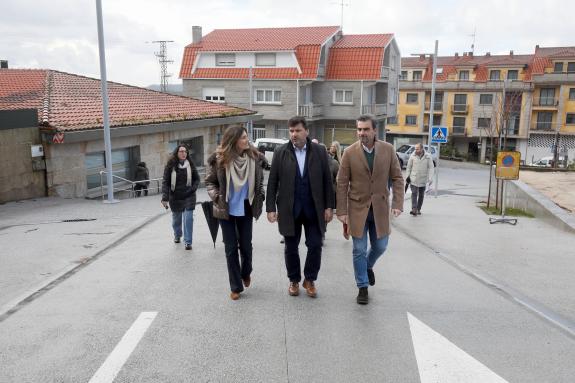 Imaxe da nova:A Xunta impulsa a humanización, accesibilidade e seguridade viaria no núcleo urbano de Meaño