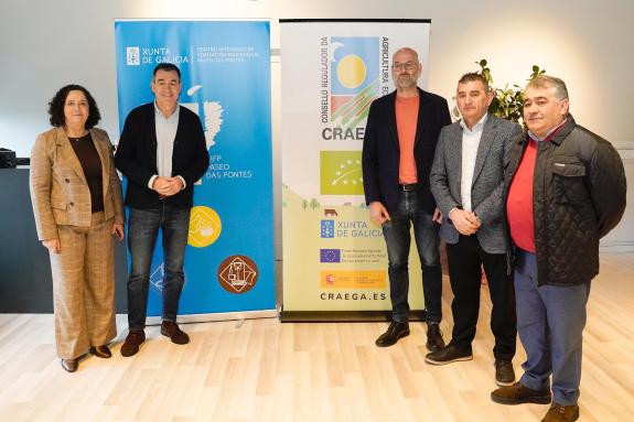 Imaxe da nova:Román Rodríguez destaca a importancia da formación do alumnado de FP en produción ecolóxica para o impulso destes produtos