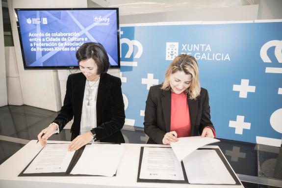 Imaxe da nova:A Xunta renova o seu compromiso para potenciar actividades inclusivas co colectivo de persoas xordas