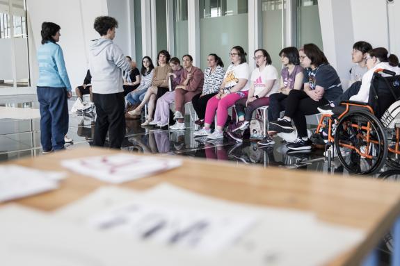 Imaxe da nova:A Xunta desenvolverá contidos culturais accesibles para as persoas con discapacidade intelectual na Cidade da Cultura co apoio de F...