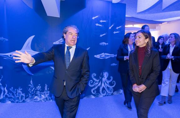 Imaxe da nova:A Xunta apoia a posta en marcha da aula interactiva e educativa Conxemar Lab