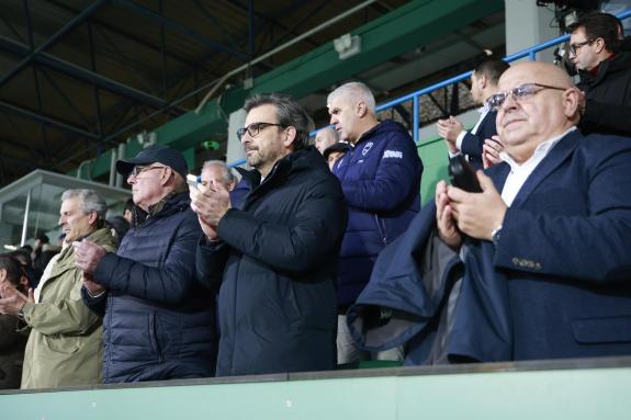 Imaxe da nova:Diego Calvo asiste ao partido de fútbol da XIV Copa de Rexións UEFA entre Galicia e Asturias