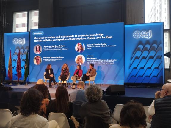 Imaxe da nova:A Xunta expón o seu modelo de transferencia de coñecemento na feira internacional ‘Science for Industry’ en Madrid