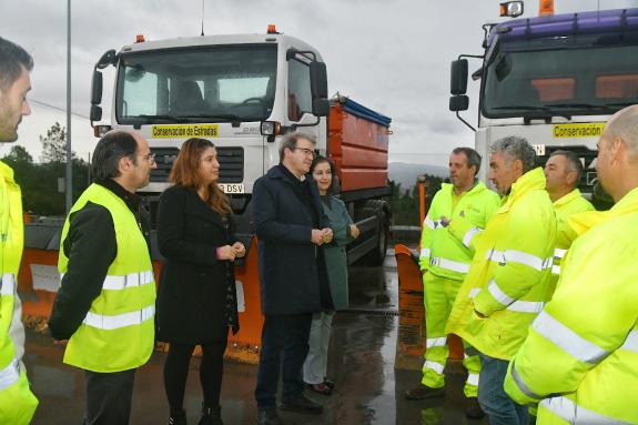 Imaxe da nova:Manuel Pardo resalta o dispositivo invernal da Xunta para garantir a mobilidade da cidadanía na rede autonómica de estradas da prov...