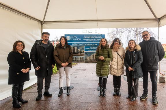 Imaxe da nova:A Xunta licita as obras dun novo edificio de 49 vivendas públicas no Bertón, en Ferrol, que suporán un investimento de 8,1M€