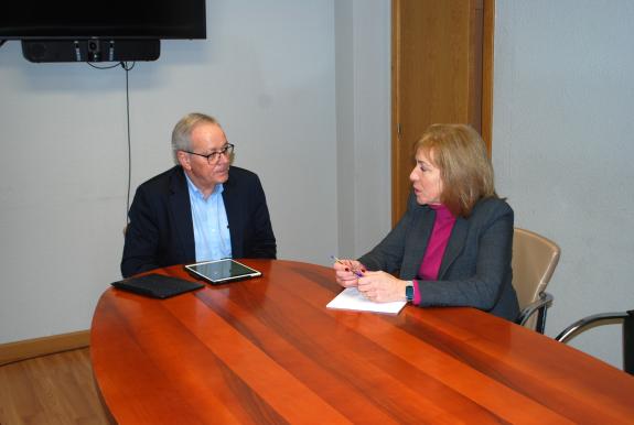 Imagen de la noticia:Medio Rural y el ayuntamiento de Trazo estudian posibles vías de colaboración para impulsar el sector agroganadero de la loc...