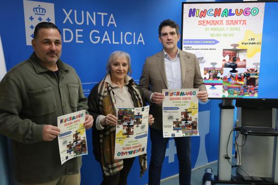 Imagen de la noticia:El Pazo de Ferias acogerá en Semana Santa una celebración infantil con más de 30 atracciones hinchables con el apoyo de la X...