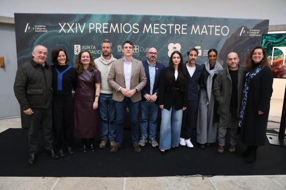 Imaxe da nova:Arias avanza no anuncio dos finalistas dos Mestre Mateo que a Xunta impulsará este ano con máis de 6,5 M€ o audiovisual galego