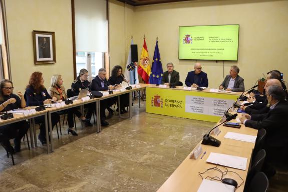 Imaxe da nova:Manuel Pardo asiste á reunión da Xunta Local de Seguridade de Ourense