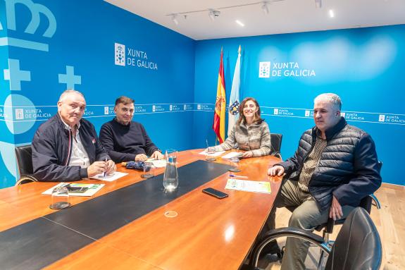 Imaxe da nova:A Xunta e a Asociación de Tecores galegos avalían vías para reforzar a súa colaboración na posta en valor dos beneficios da activid...