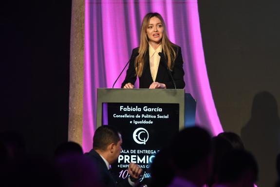 Imaxe da nova:Fabiola García avanza o impulso da visibilización das mulleres profesionais para acadar unha Galicia máis igualitaria