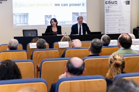 Imaxe da nova:Lorenzana avoga por conectar a ciencia coa empresa e o investimento para impulsar a competitividade e o emprego cualificado