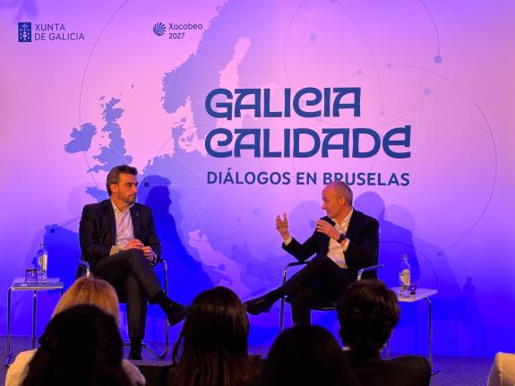 Imaxe da nova:A Xunta pon en marcha o ciclo ‘Galicia Calidade. Diálogos en Bruxelas’ co obxectivo de promover a visibilidade da comunidade galega...