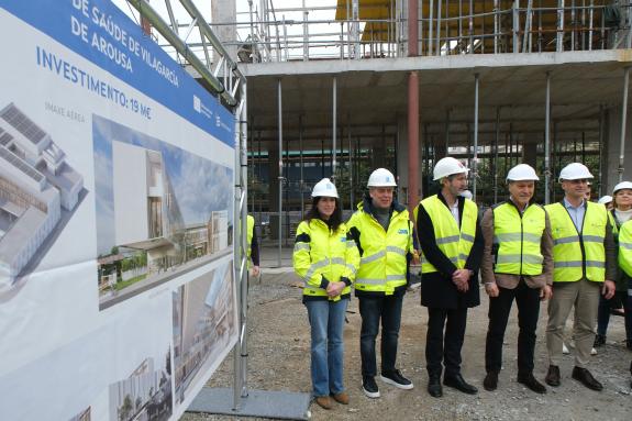 Imaxe da nova:A Xunta destaca o impulso decisivo ás obras do novo centro de saúde de Vilagarcía, cun investimento de 19 M€ e previsión de poñelo ...