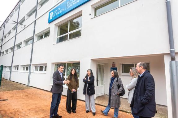 Imaxe da nova:O conselleiro de Educación destaca un investimento de máis de 1,3 M€ en obras nos centros educativos de Forcarei