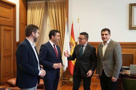 Imaxe da nova:A Xunta e a Deputación de Pontevedra avanzan na súa coordinación para reforzar a atención e asesoramento ao emprendemento na provin...