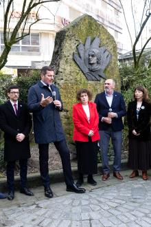 López Campos lembra a Rosalía “como referente da nosa cultura que debemos ter sempre presente”