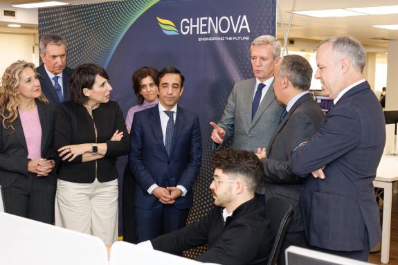 Imaxe da nova:Rueda agradece a aposta que fan empresas como Ghenova por Galicia a través da innovación, a sustentabilidade e a creación de empreg...