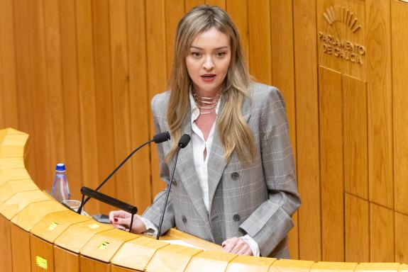 Imagen de la noticia:Fabiola García avanza que a estratexia de emprego feminino en sectores masculinizados aprobarase nos vindeiros meses