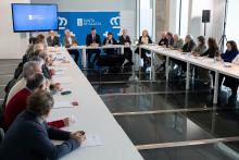 López Campos consensúa coas principais institucións culturais o deseño dunha “programación excelsa” do ‘Ano Oteriano’ “á altura da figura homenaxeada”