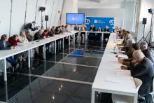 López Campos consensúa coas principais institucións culturais o deseño dunha “programación excelsa” do ‘Ano Oteriano’ “á altura da figura homenaxeada”