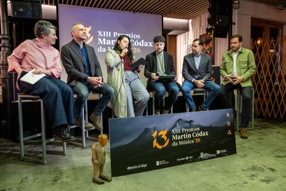 Imaxe da nova:Os premios Martín Códax lanzan a súa 13ª edición co apoio da Xunta para recoñecer 19 proxectos musicais en activo e un galardón hon...