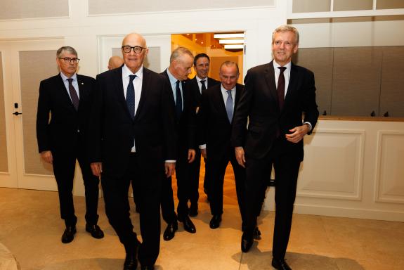 Imaxe da nova:Rueda reivindica a colaboración público-privada e o papel das entidades financeiras como aliadas estratéxicas do tecido produtivo