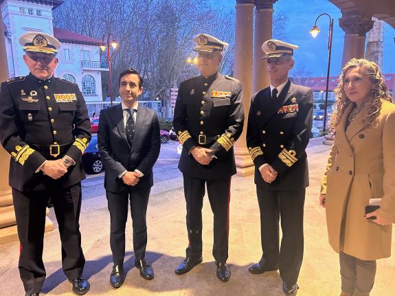 Imaxe da nova:A delegada da Xunta en Ferrol asiste ao concerto polo 489º aniversario da Infantería de Marina