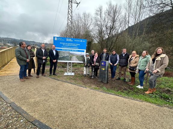 Imagen de la noticia:La Xunta refuerza la seguridad vial del Camiño de Inverno a su paso por la comarca de Valdeorras con una inversión de cerca ...