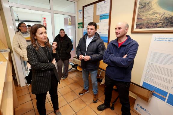 Imaxe da nova:Villaverde destaca en Laxe o investimento en equipamentos portuarios como piar fundamental para reforzar a competitividade da pesca...