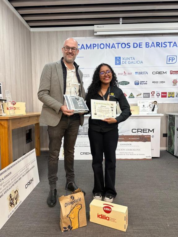 Imaxe da nova:A Xunta participa na entrega de premios dos certames internacionais de Baristas e de Catas de Cafés