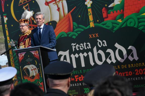 Imaxe da nova:Rueda destaca a Festa da Arribada como un referente da 