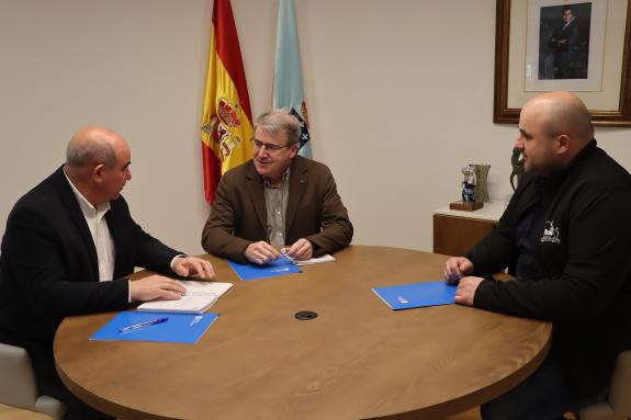 Imagen de la noticia:El  delegado territorial de la Xunta en Ourense se reúne con el alcalde de Laza para evaluar asuntos de interés municipal