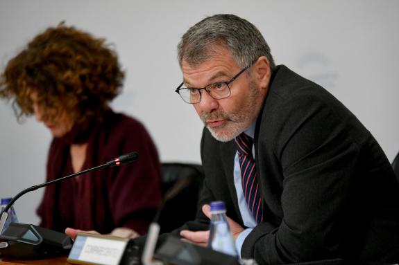 Imagen de la noticia:El presidente de Portos de Galicia llama a la colaboración leal de todas las administraciones para agilizar el dragado del L...