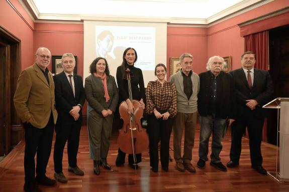 Imagen de la noticia:Belén do Campo asiste a la clausura del Día de las Artes Gallegas 2025 dedicado a Isaac Díaz Pardo organizado por la Real Ac...